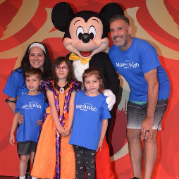 Celebrating my 5th Birthday on my Make-A-Wish Trip to Disney!