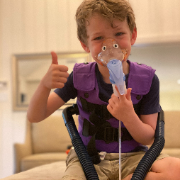 Such a trooper!