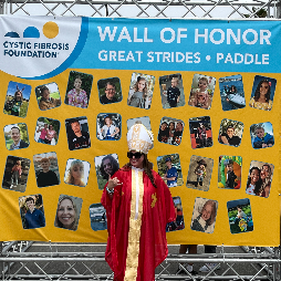 The Pope of Great Strides