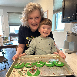 Miles is a great Cookie Baker!