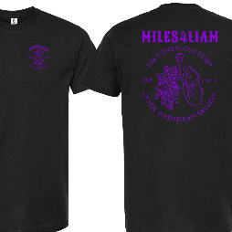 2024 MILES4LIAM Team Shirt