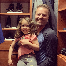 Emma was a fan of Brian's closet and he was proud to show it off!