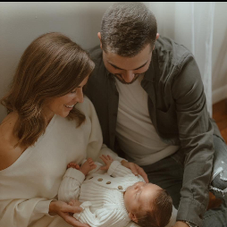 Alexandra, Alex, and our precious miracle, Brooks