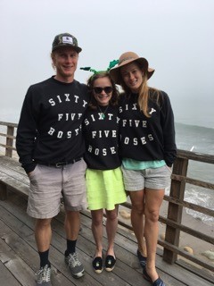 Maddie, Jamie and Lena on St. Patrick's Day 2017