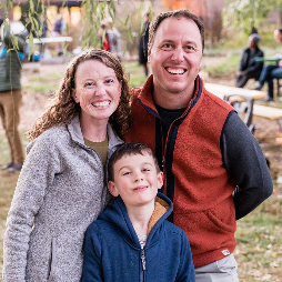 Katie and her beautiful family.