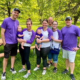Family at Rochester 2022 Great Strides